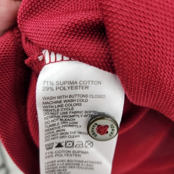 Tommy Bahama Islandzone Pique Polo Shirt Mens Size XL Red Short Sleeve - Picture 7 of 9